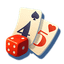 Baccarat und Würfel